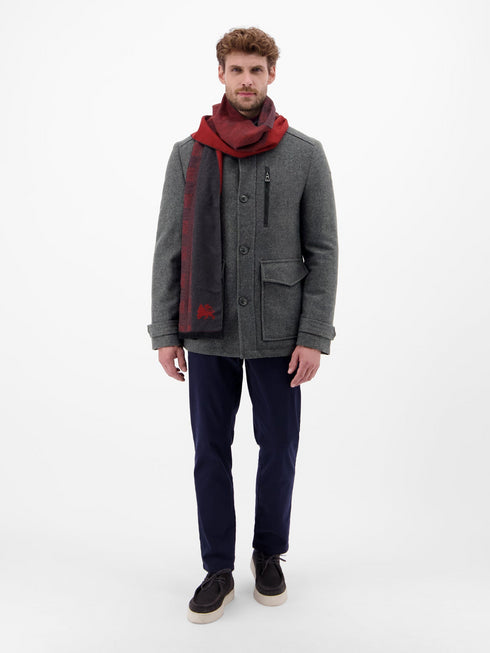 Lerros Men's Modern Wool Jacket with Zip Chest Pocket – 25970500